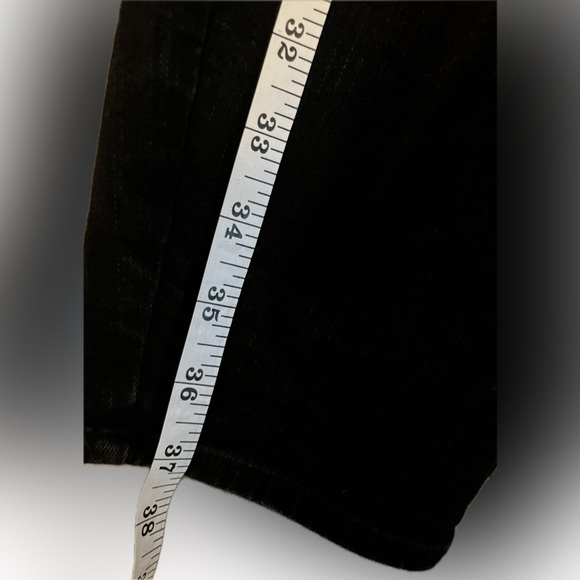 Torrid Sky High Skinny Black Distressed Stretch Premium Jeans size 22R - Picture 7 of 13